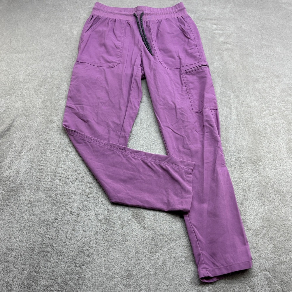 Carhartt Scrub Pants Women S Purple Force Cargo Utility Nurse Medical Healthcare